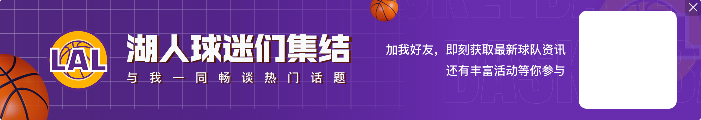 得分仅次老詹!拉塞尔替补出战13分钟 5中4高效揽14分2助